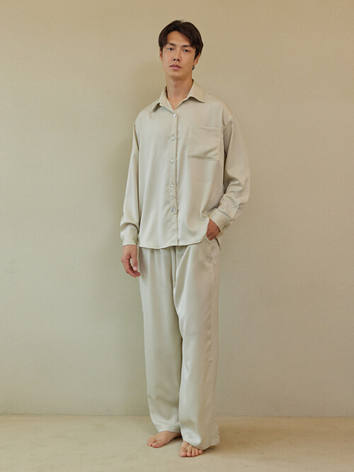 FIRST PAJAMA SET_ivory (men)