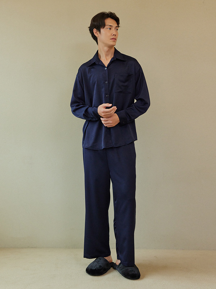 FIRST PAJAMA SET_deep navy (men)