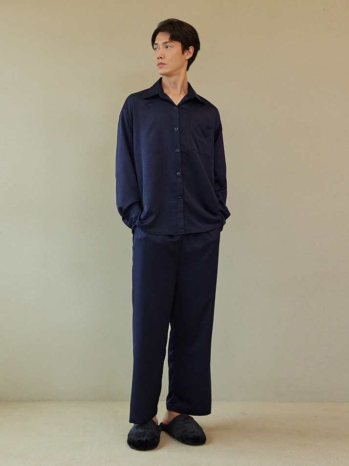 FIRST PAJAMA SET_deep navy (men)