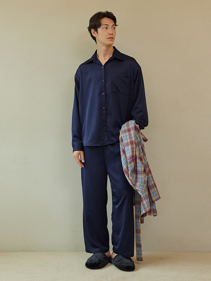 FIRST PAJAMA SET_deep navy (men)