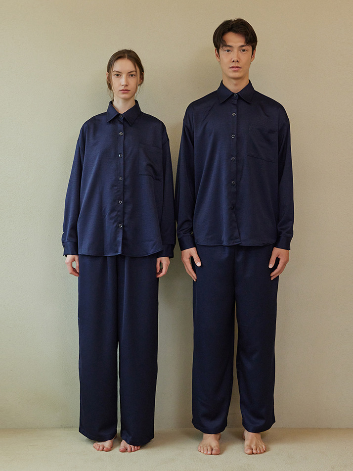 FIRST PAJAMA COUPLE SET_deep navy