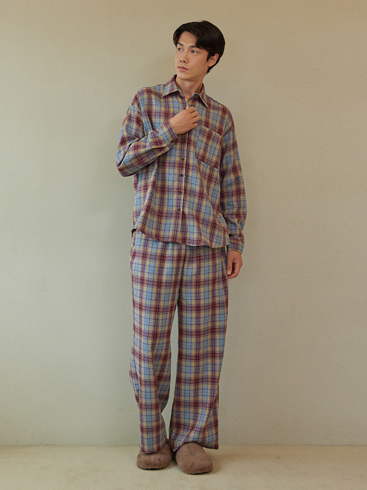 FIRST PAJAMA COUPLE SET_whisper check