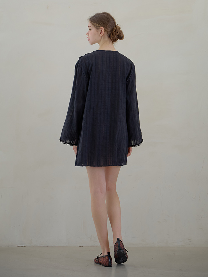 KAFTAN MINI ONEPIECE_black