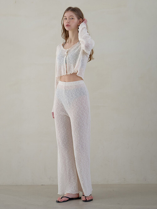 LACE COVER UP SET_ivory