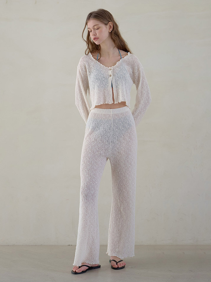 LACE COVER UP PANTS_ivory