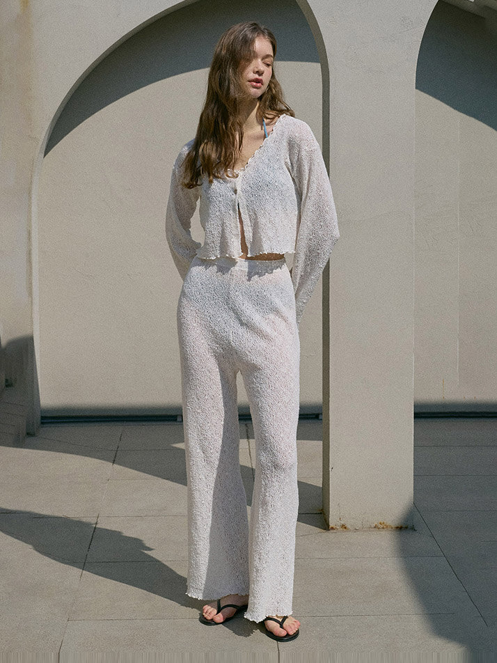 LACE COVER UP PANTS_ivory