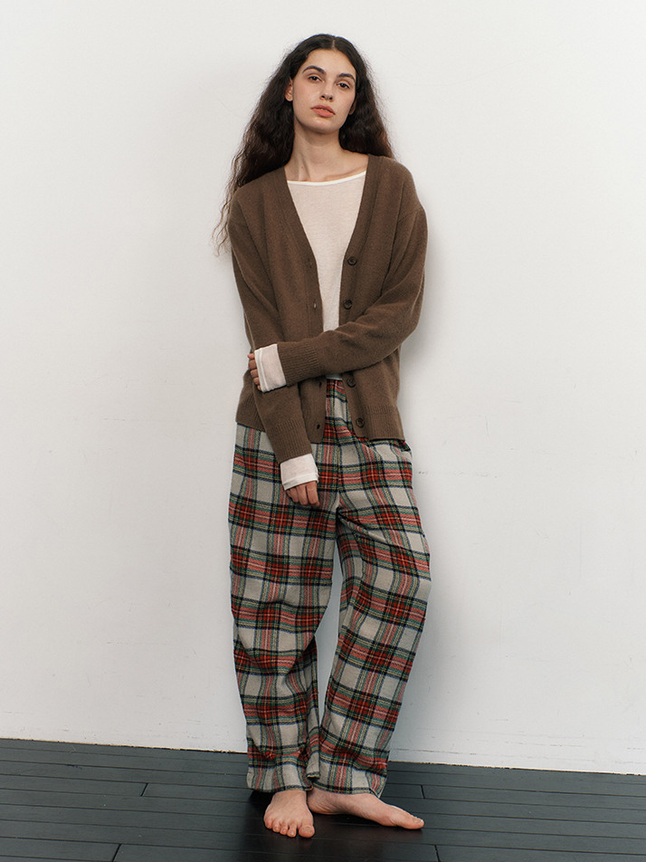FIRST PAJAMA SET_mellow check (women)
