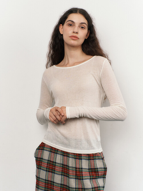 MERINO WOOL T-SHIRT_ivory