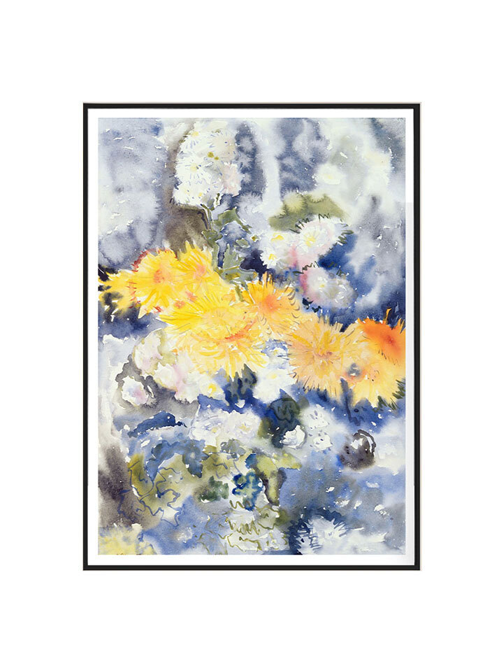 Yellow and Blue