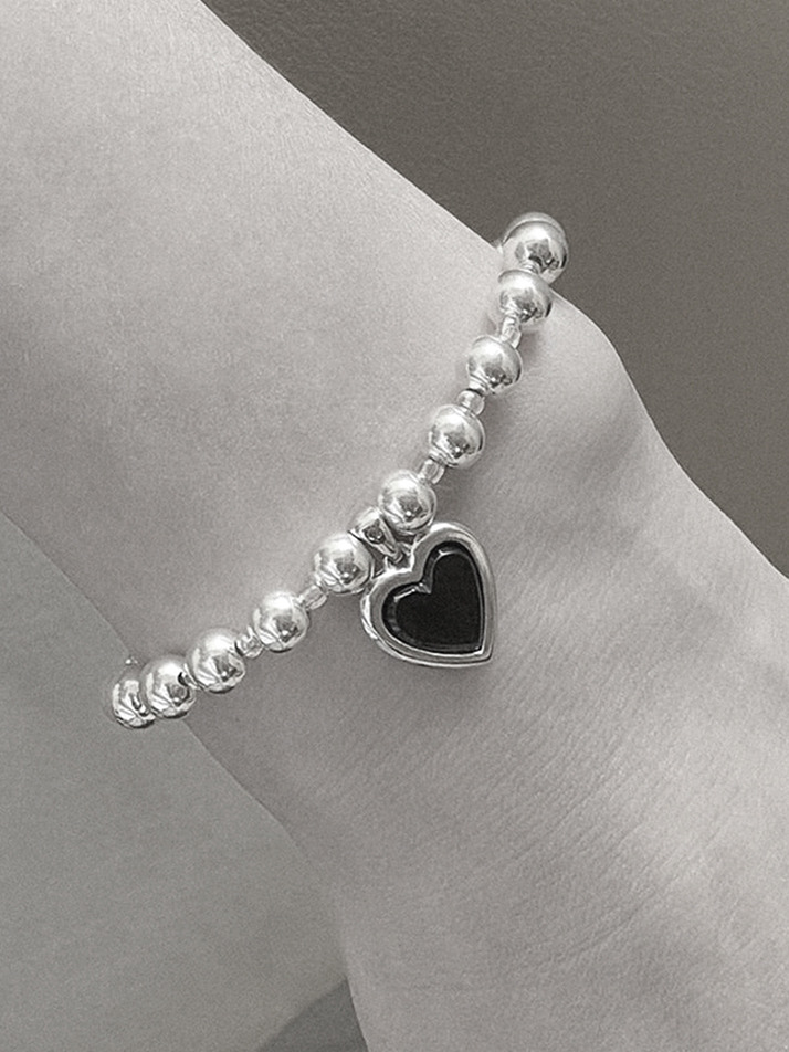 비먼트  [Midium Sball 06 heart.Bracelet]