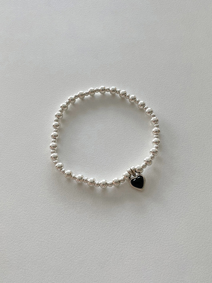 비먼트   [Small ball 04 heart.Bracelet]