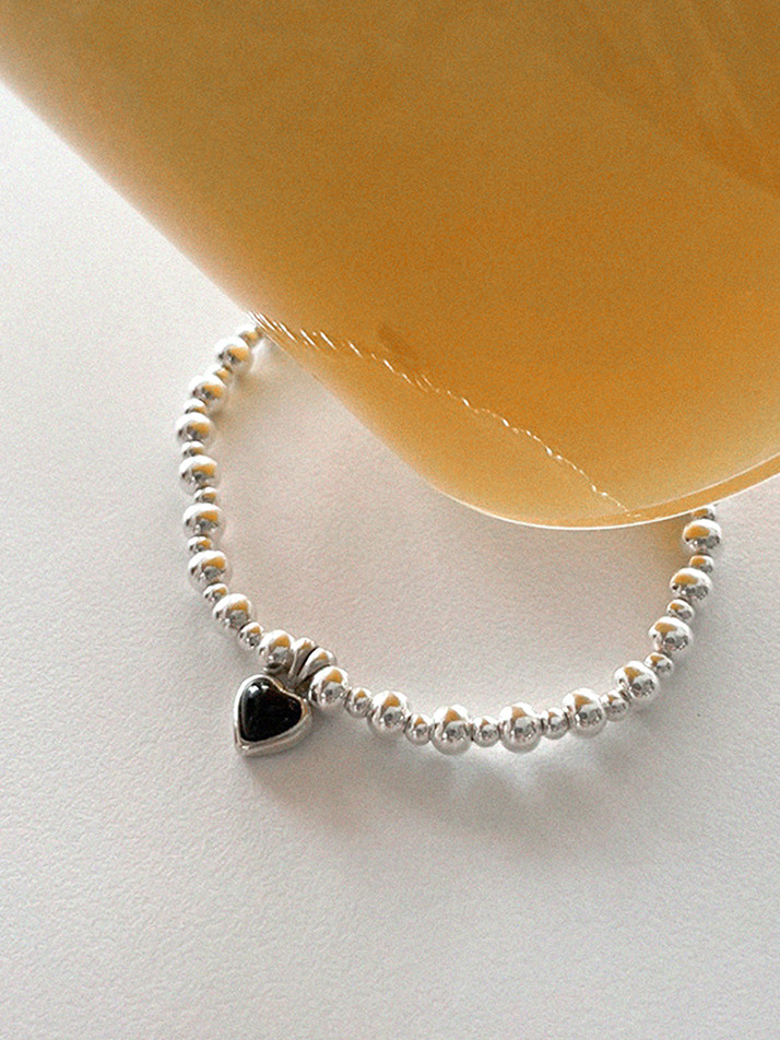 비먼트   [Small ball 04 heart.Bracelet]