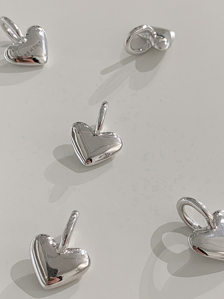 비먼트 [B. Heart object key ring]