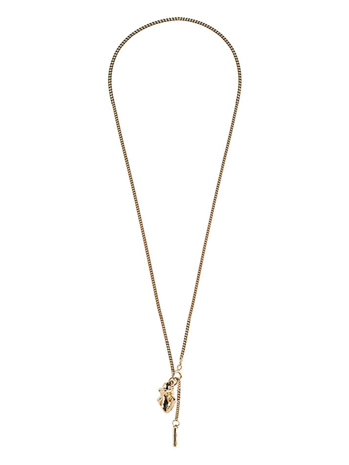 #182 Angel harmony Two-way Gold necklace