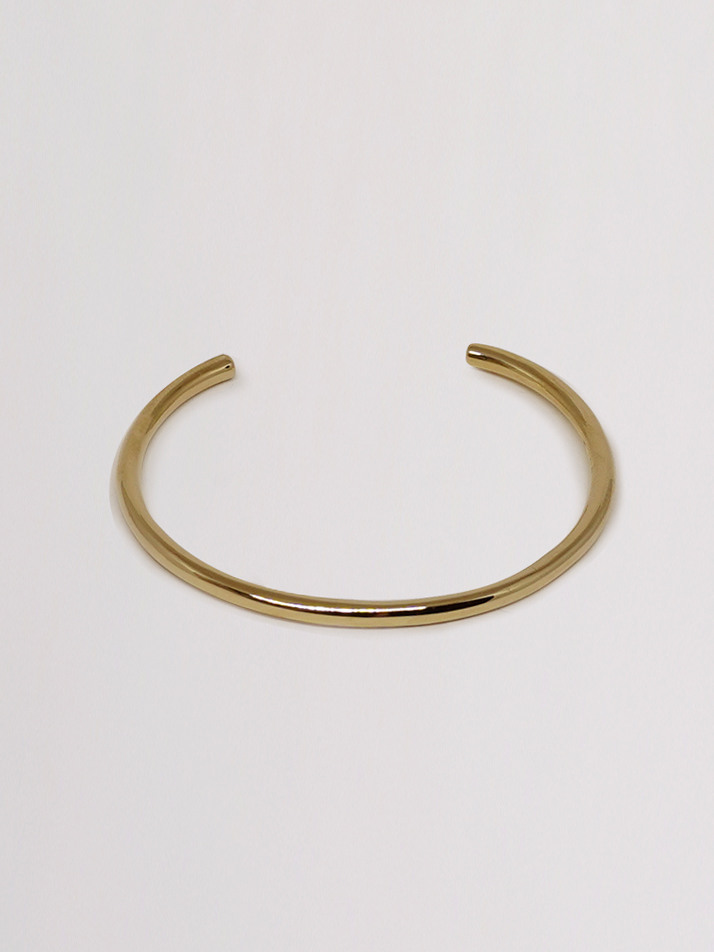 HUSTAD 228 Line Bracelet_ 925 실버 & 14k 골드 브레이슬렛