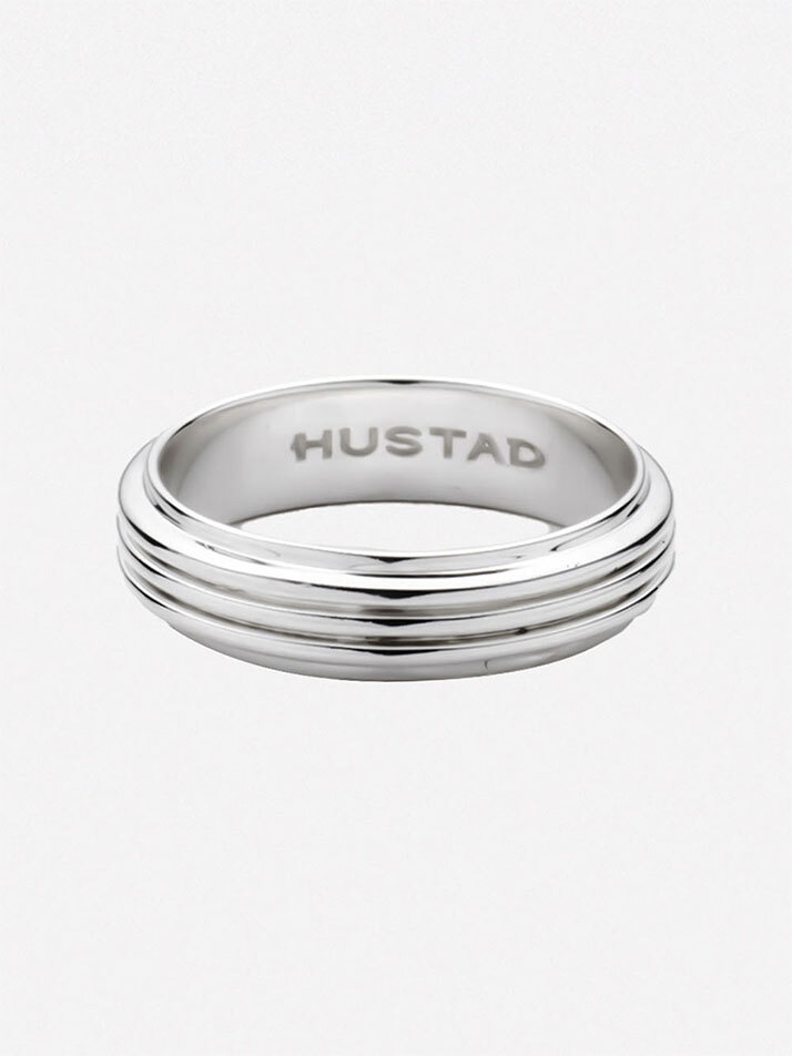 HUSTAD COUPLE RING_ 925 실버 커플 링
