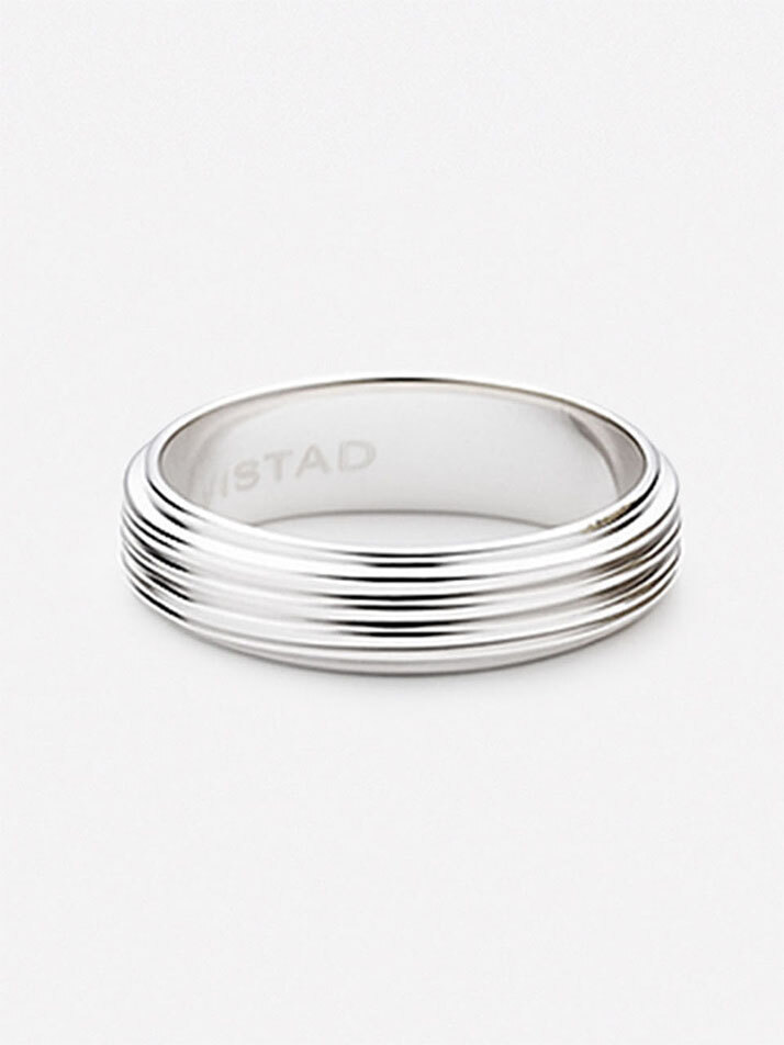 HUSTAD COUPLE RING_ 925 실버 커플 링