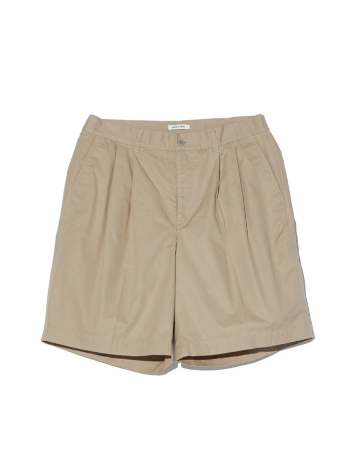 Wide Chino Shorts (L.Beige)