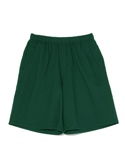 Wide Sweat Shorts (Green)