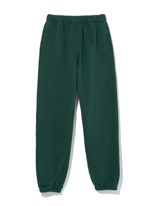 Cotton Sweat Pants (Dark Green)