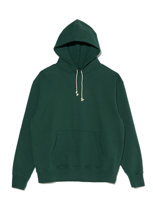 Cotton Pullover Hoodie (Green)