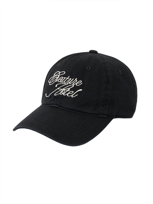 Classic SCRT 6P Cap - Black