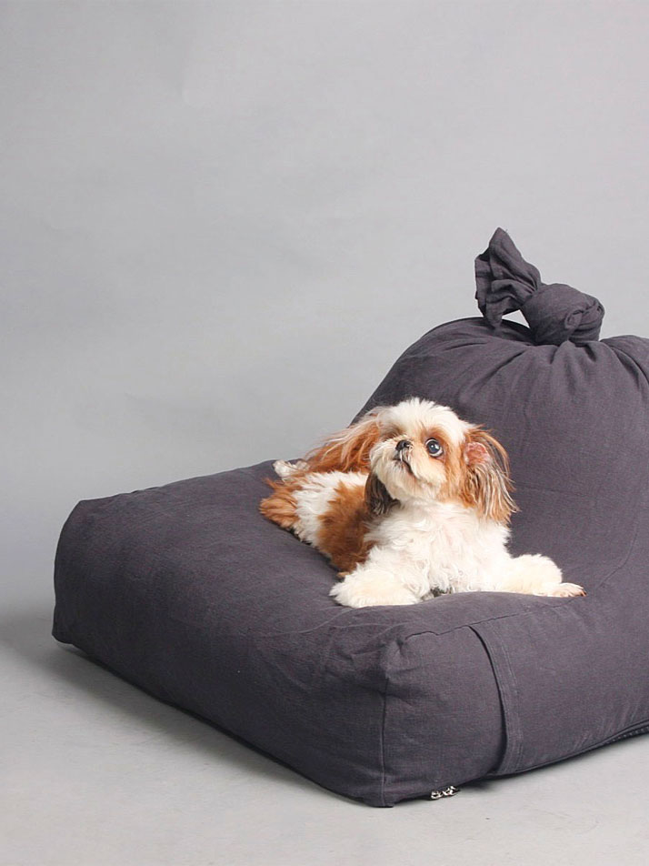 The Beanbag Cushion Navy