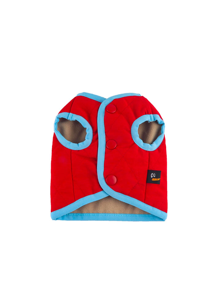 Alaska Crew Padded Vest Red