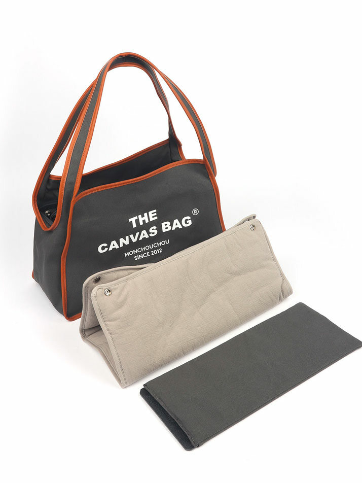The Canvas Bag Charcoal L