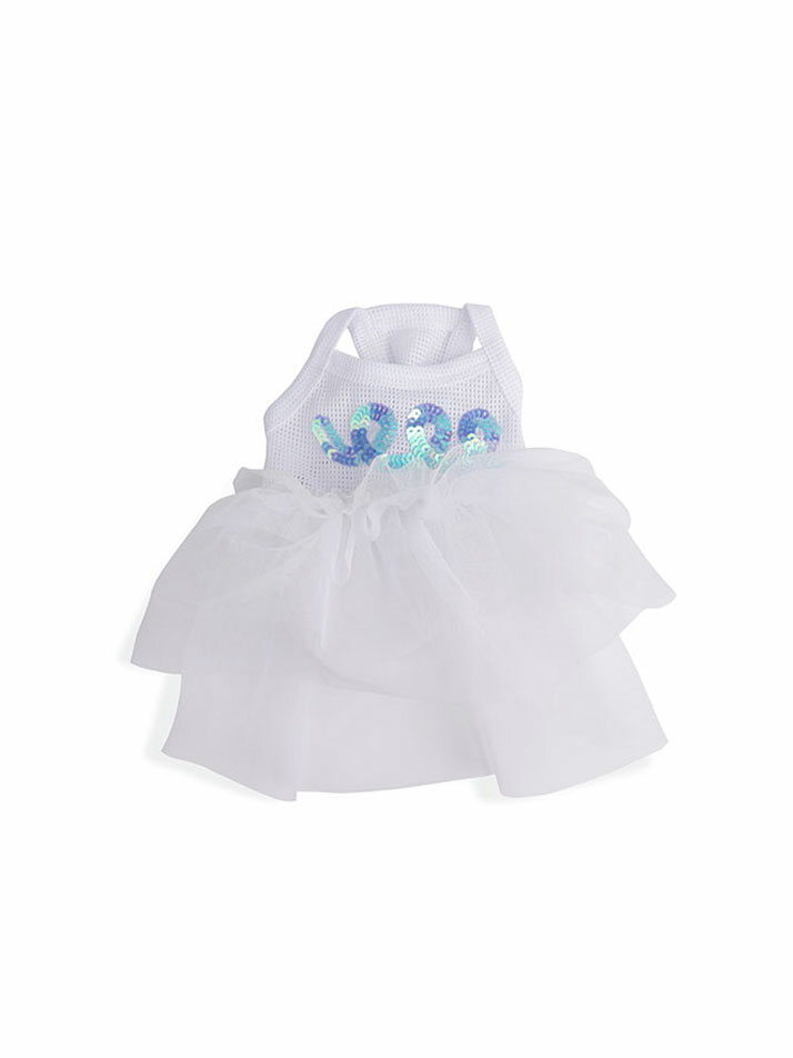 Sparkle Ballerina Dress White