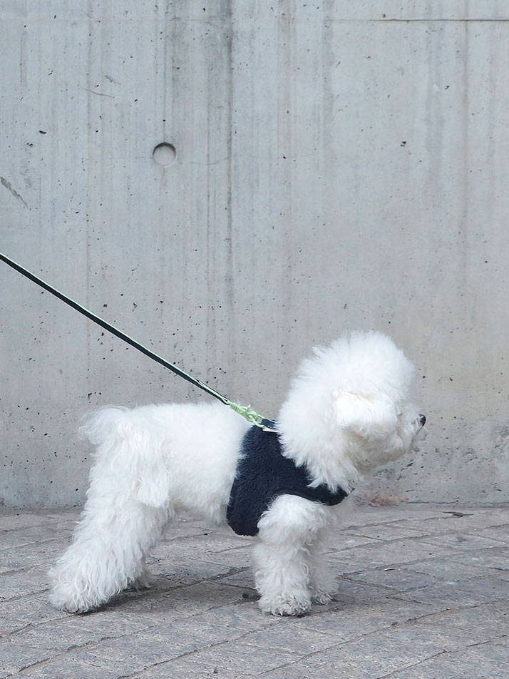 Hi! Bear Fur Harness Navy