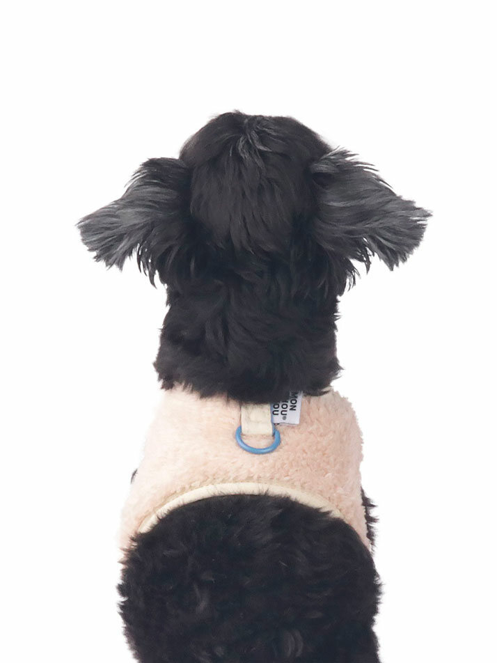 Hi! Bear Fur Harness Beige