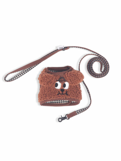Dumb Bear Fur Harness