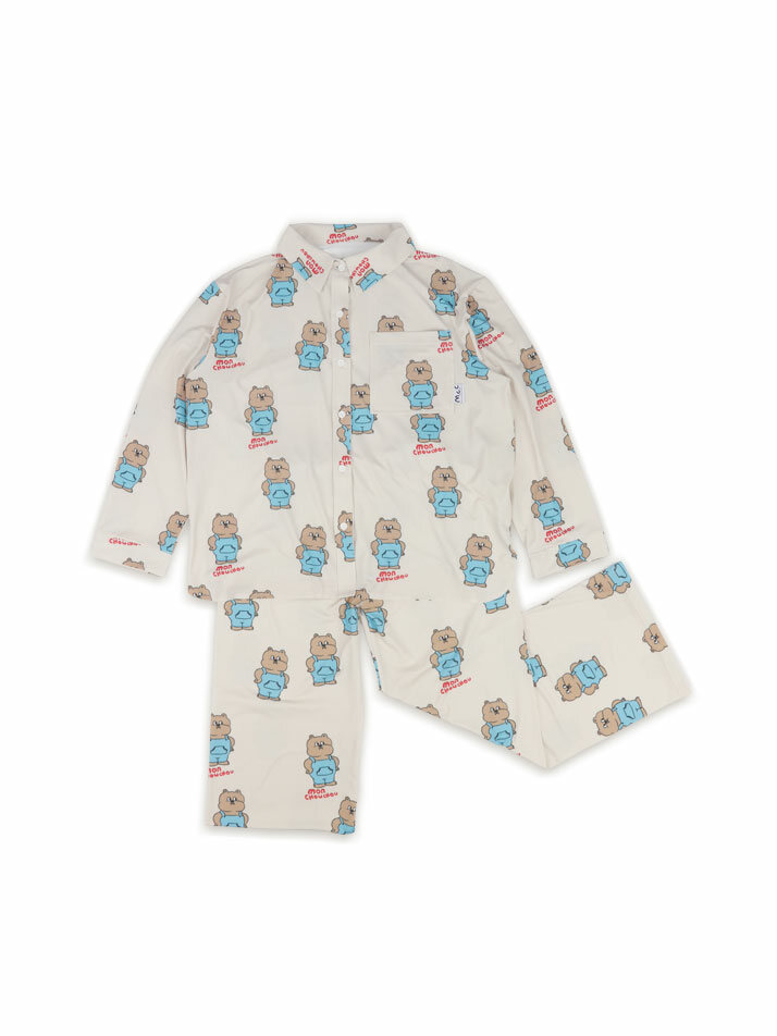 Lazy Farm Bear Sleepwear Set