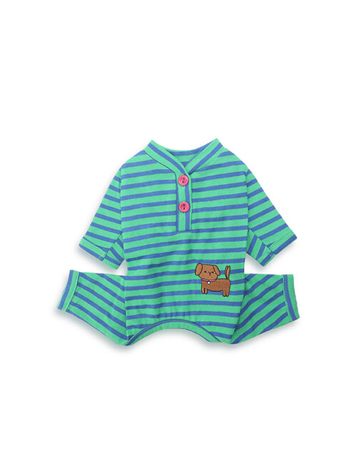 Hekhek Babysuit Blue/Mint