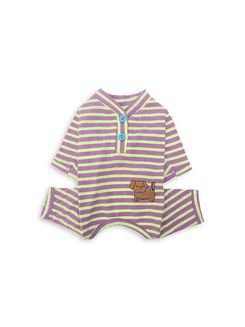Hekhek Babysuit Neon Grape