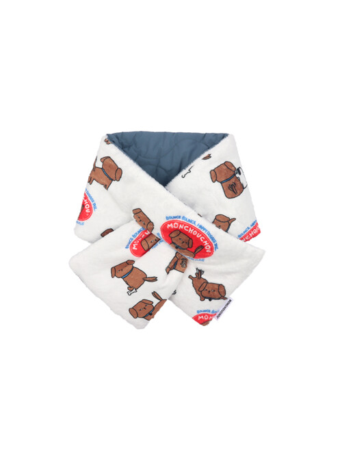 Hekhek neck warmer White