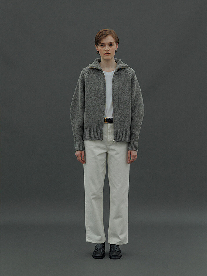 Galerie Full zip-up (Gray)