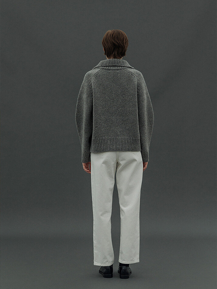 Galerie Full zip-up (Gray)