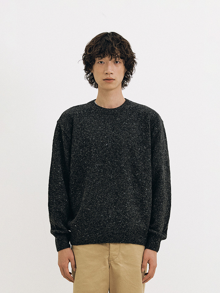 Harbour Knit Sweater (Charcoal)