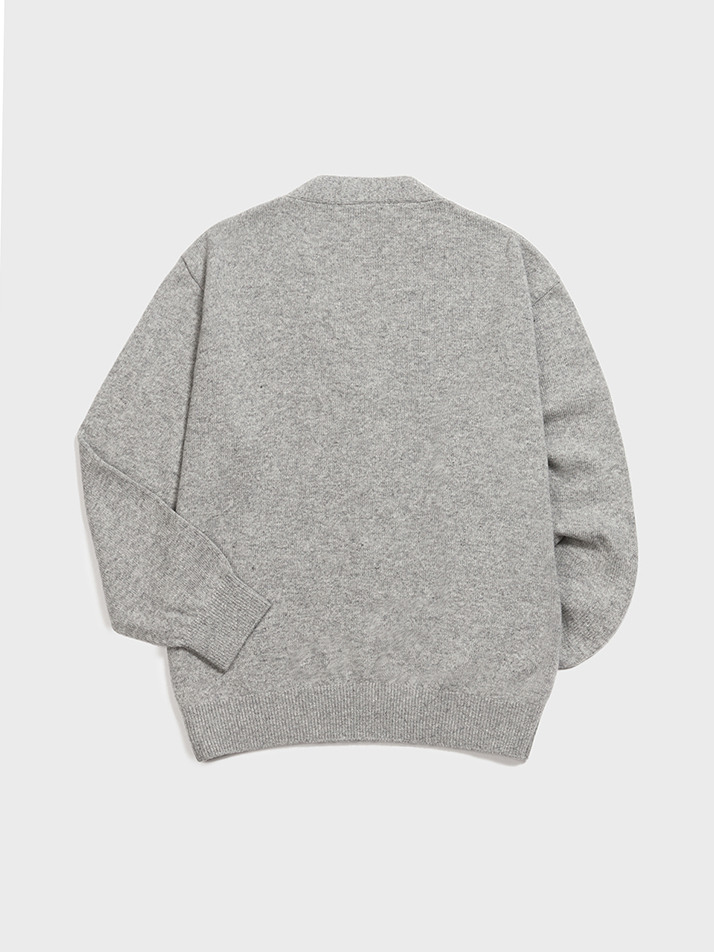 Wool Comfort Cardigan (Gray)