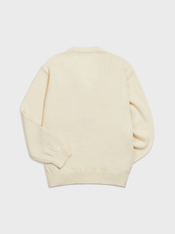 Wool Comfort Cardigan (Ivory)