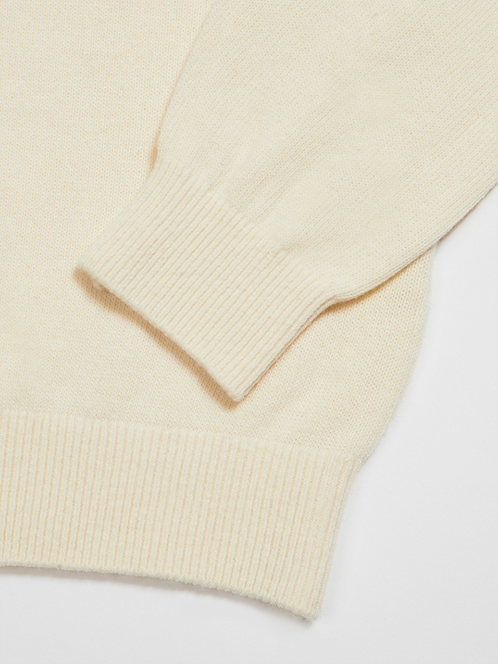 Wool Comfort Cardigan (Ivory)