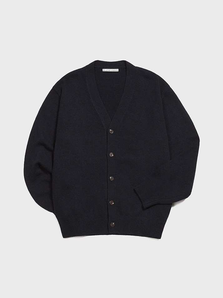 Wool Comfort Cardigan (D/Navy)