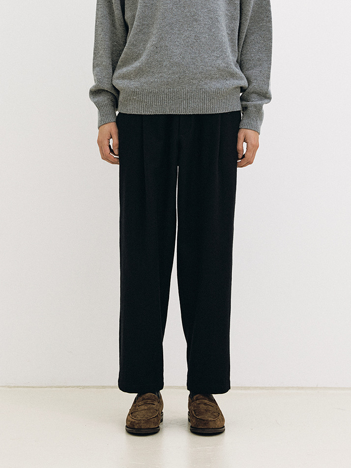 Wool Casual Pants (D/navy)