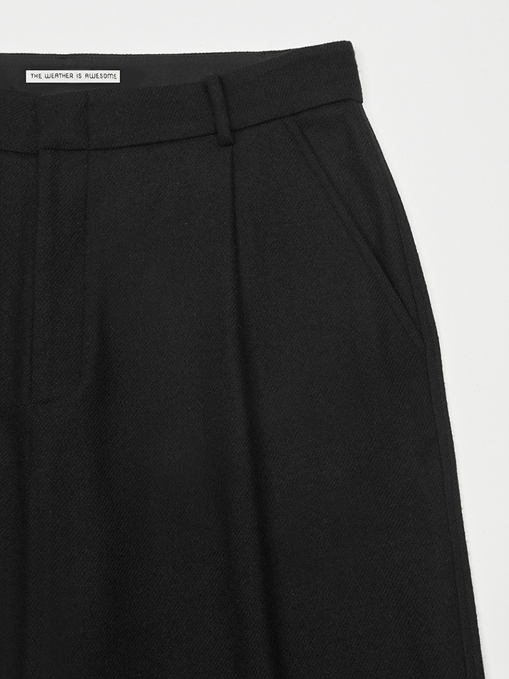 Wool Casual Pants (D/navy)