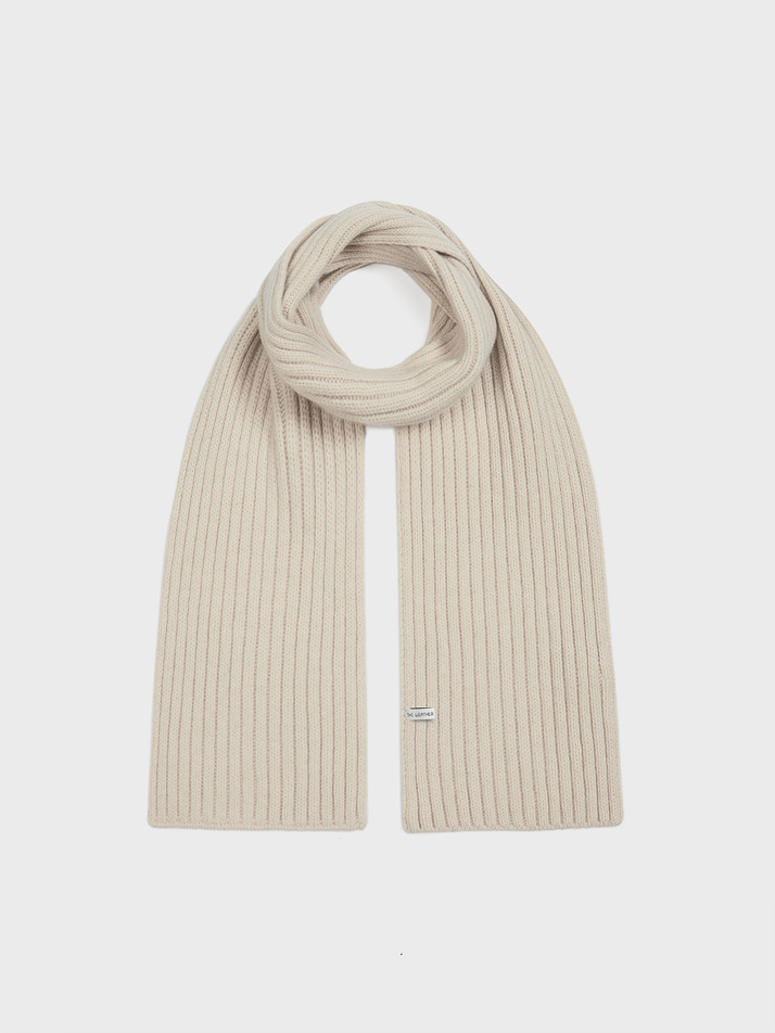Cashmere blended Knit Muffler (5 color)