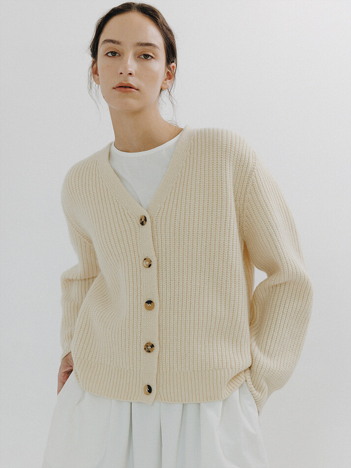 Fletcher cardigan (Cream)