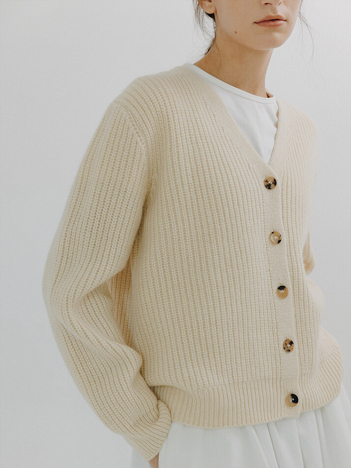 Fletcher cardigan (Cream)