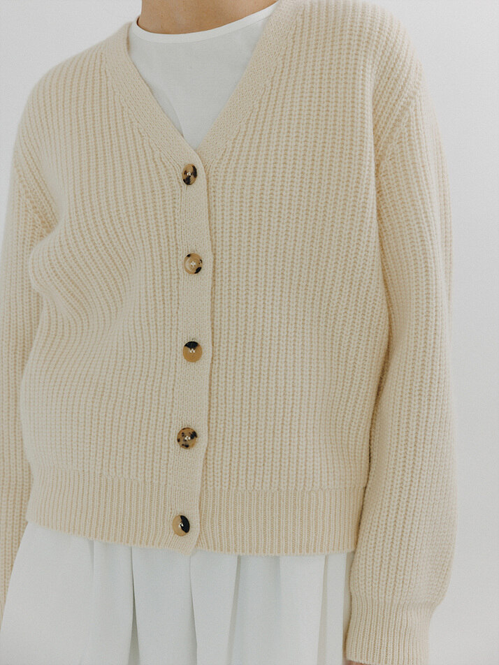 Fletcher cardigan (Cream)